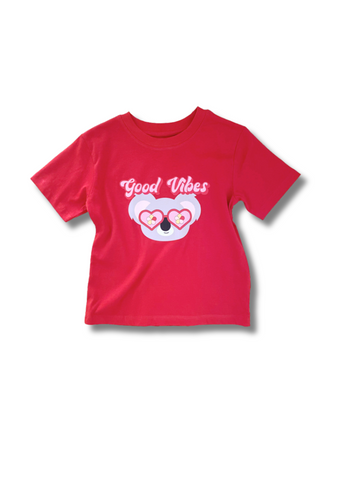 Good Vibes T-Shirt Red