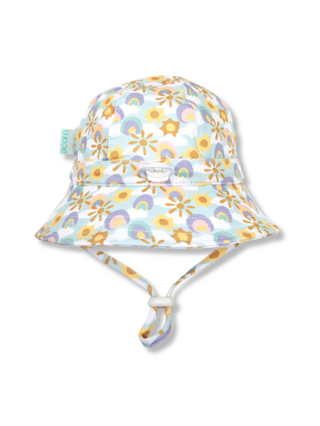 Starburst Stretch Cotton Wide Brim Sun Hat