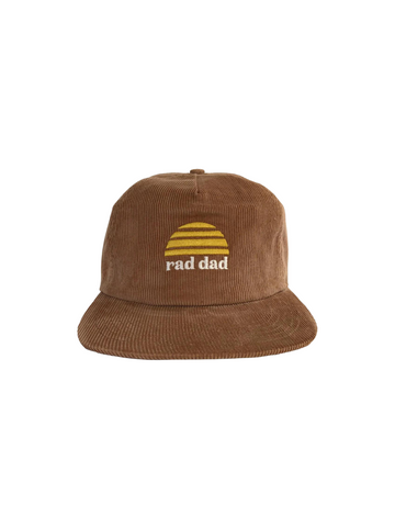 Rad Dad Cord Cap Tan