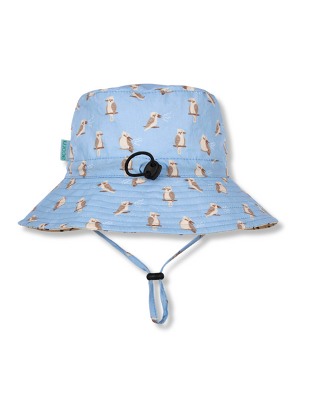 Kookaburra Wide Brim Bucket Hat