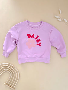 Daisy Spring Sweater Pink