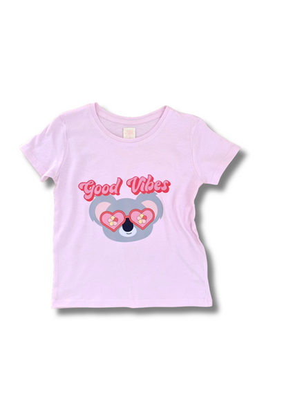 Good Vibes T-Shirt Pink