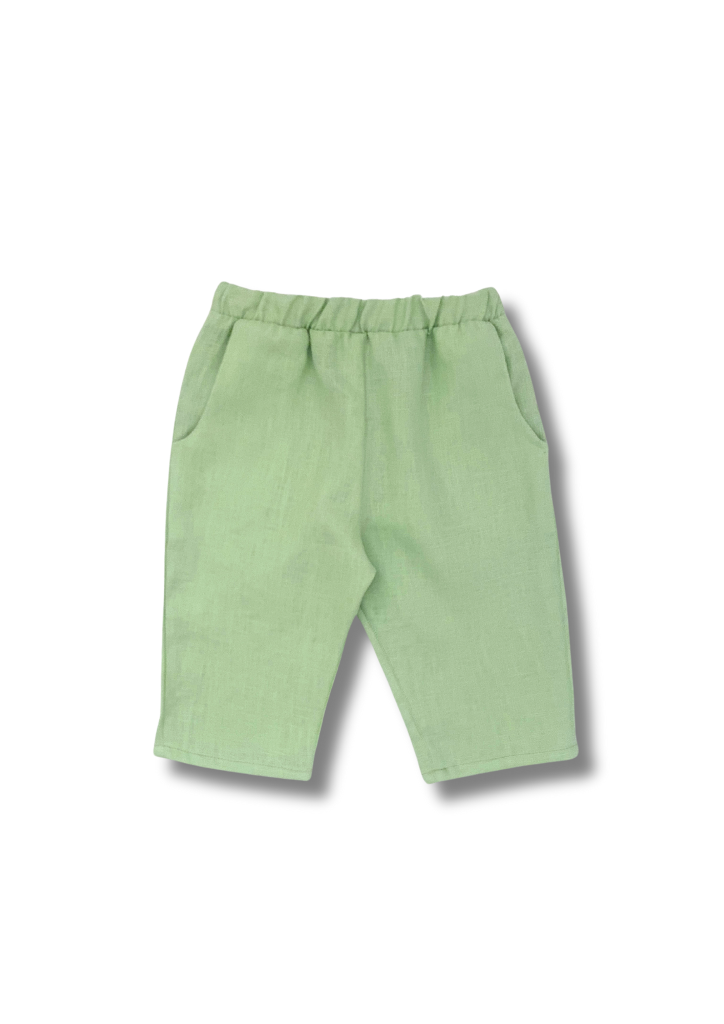 Mint Gelato Linen Slacks