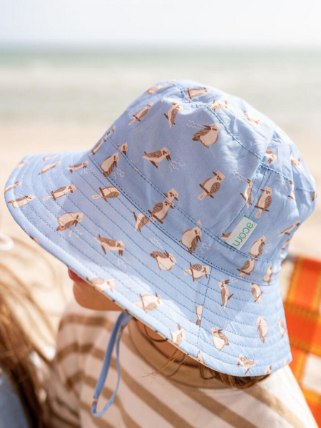 Kookaburra Wide Brim Bucket Hat