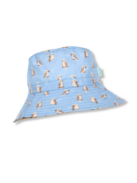 Kookaburra Wide Brim Bucket Hat