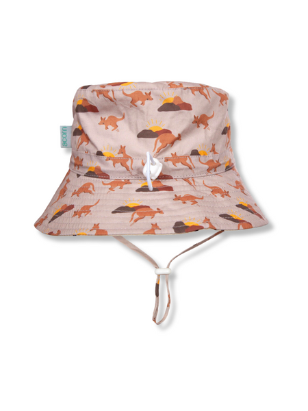 Aussie Sunset Wide Brim Bucket Hat