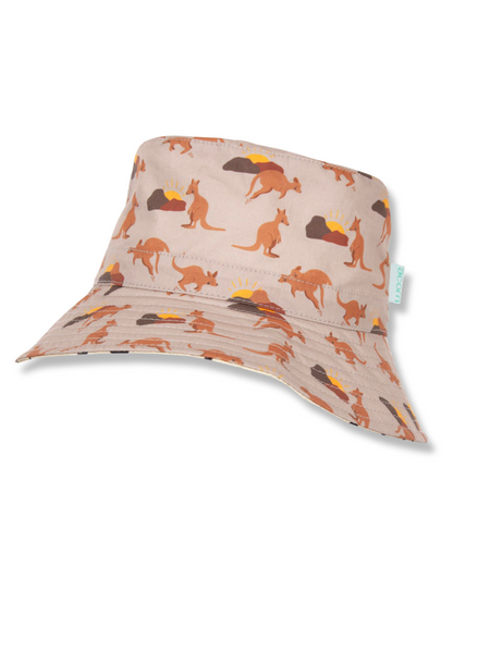 Aussie Sunset Wide Brim Bucket Hat