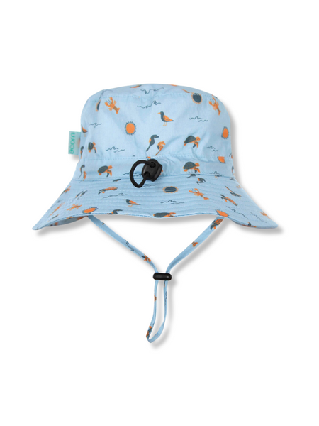 Sealife Wide Brim Bucket Hat