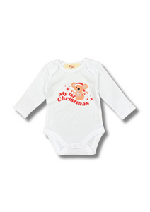 My 1st Christmas Baby bodysuit