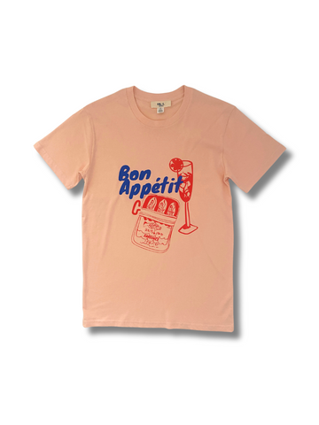 Bon Appétit Tee - Pink