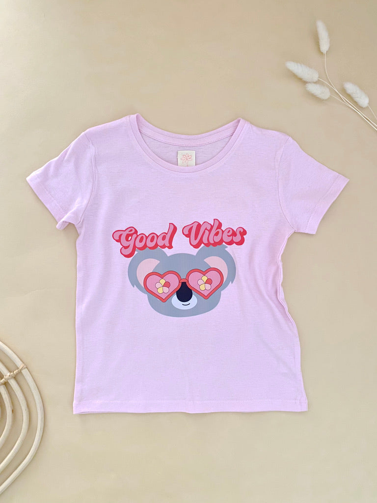 Good Vibes T-Shirt Pink