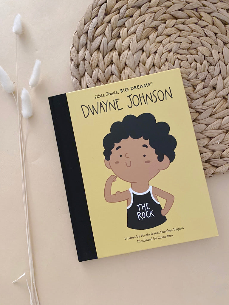 Little People Big Dreams Dwayne Johnson Book
