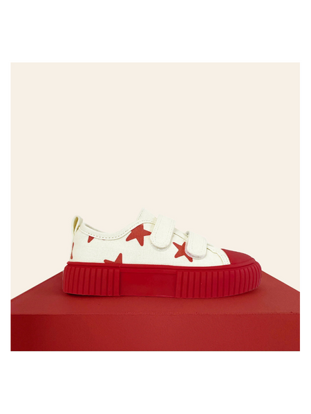 Limited Edition Low Top Sneaker Red Star