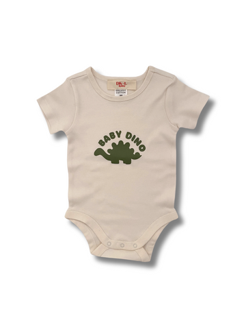 Baby Dino Short Sleeve Bodysuit