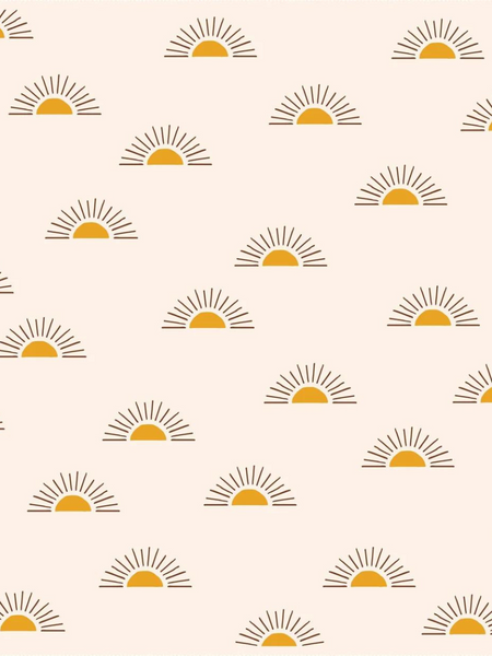 Suns Cream Baby Blanket