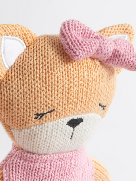 Frankie The Fox Knitted Animal