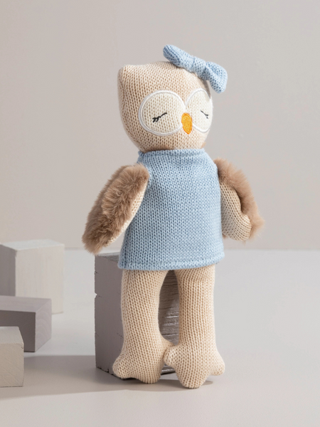 Ollie The Owl Knitted Animal