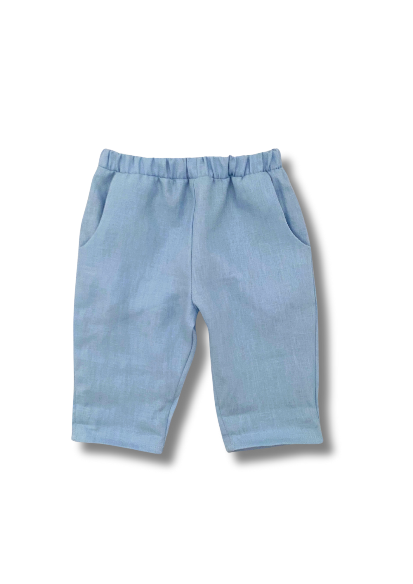 Sky Blue Linen Slacks