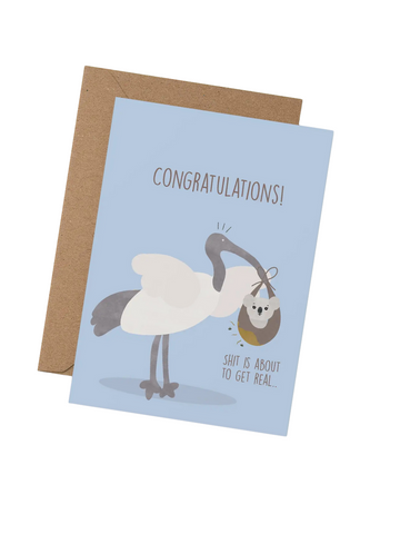 Congratulations  Blue Card
