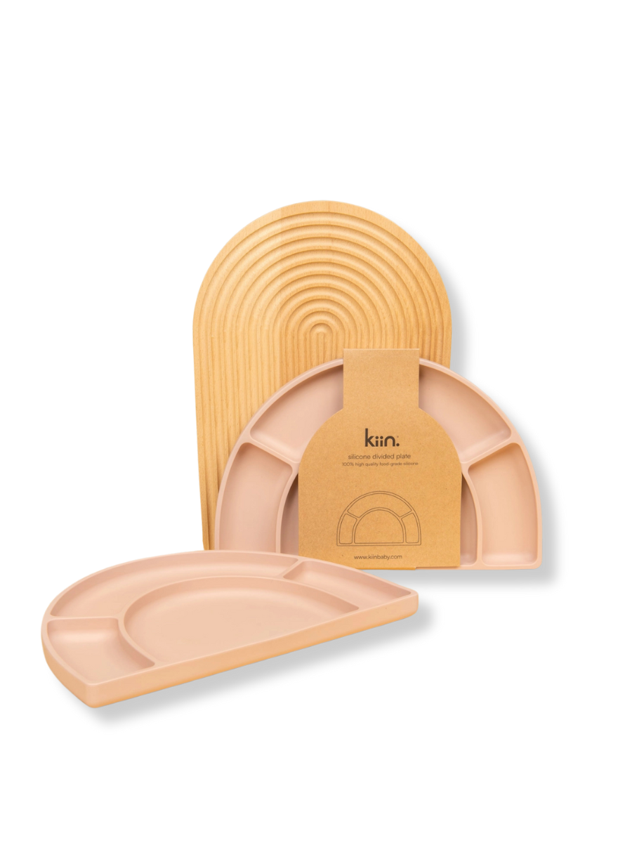 Silicone Divided Plate Blossom