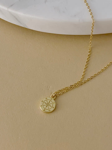 Wheel Of Fortune Pendant Necklace