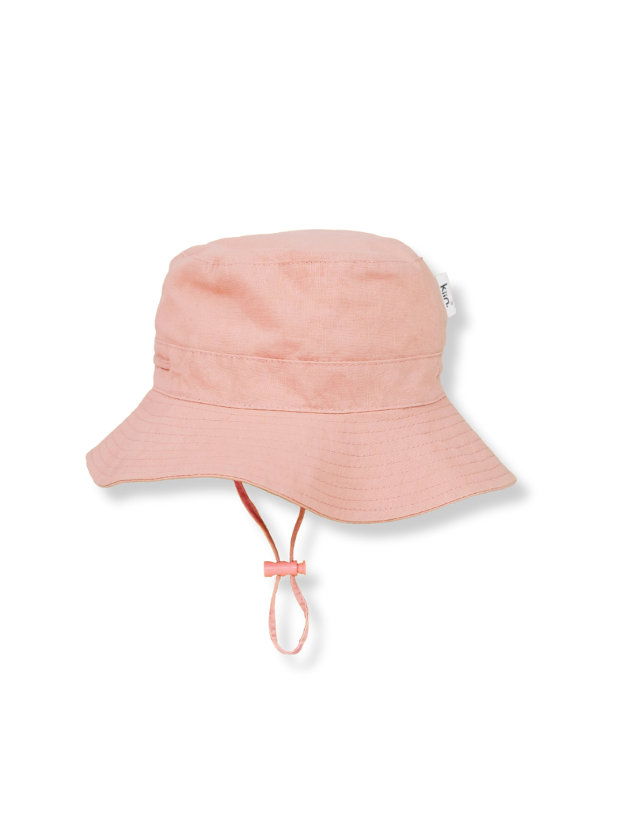 Cotton Sun Hat Dusty Rose