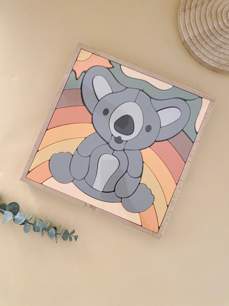 Kirra The Koala Wooden Block Puzzle