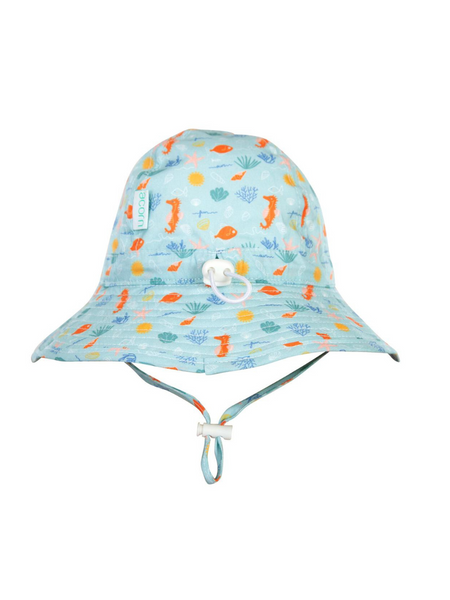 Tropical Wide Brim Infant Sun Hat