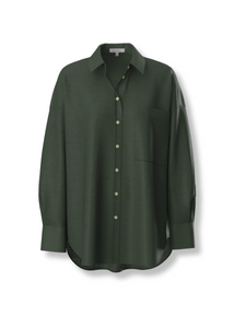 Kirra Linen Shirt  Khaki