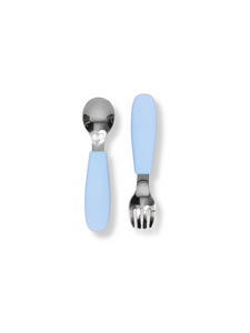 Silicone Cutlery Set Pastel Sky