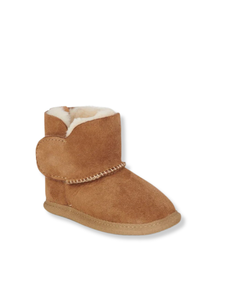 Platinum Baby Bootie Chestnut