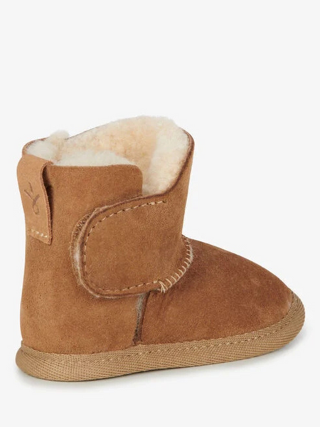 Platinum Baby Bootie Chestnut