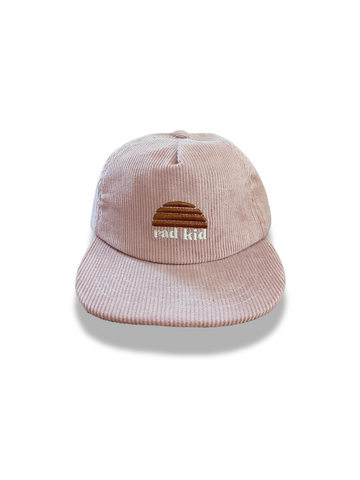 Rad Kid Cord Cap - Mauve