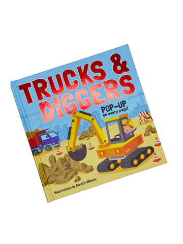 Trucks & Diggers Book