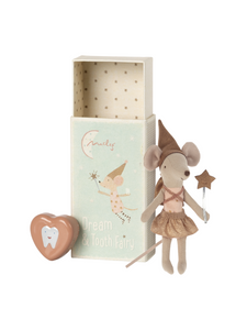 Tooth Fairy Mouse In Box  Rose
