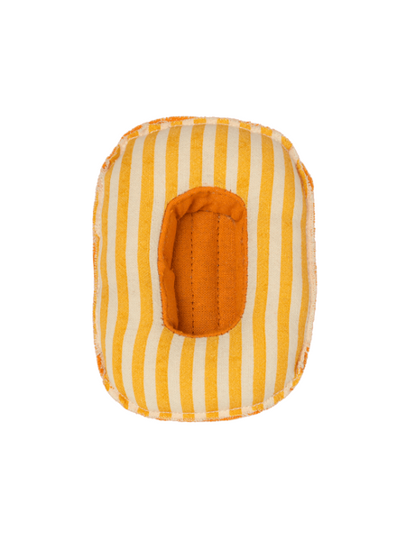 Rubber Boat Small Mouse Yellow Stripe