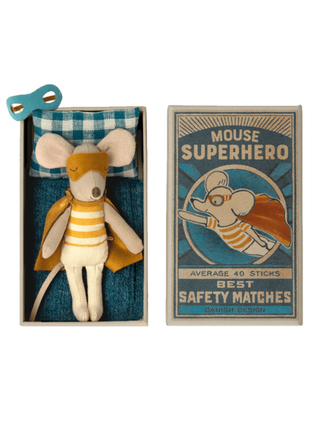 Superhero Mouse Little Brother In Matchbox