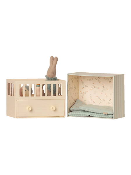 Baby Room Blue With Micro Rabbit