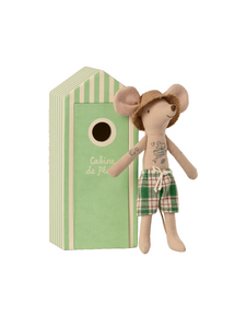Beach Mouse Dad In Cabin