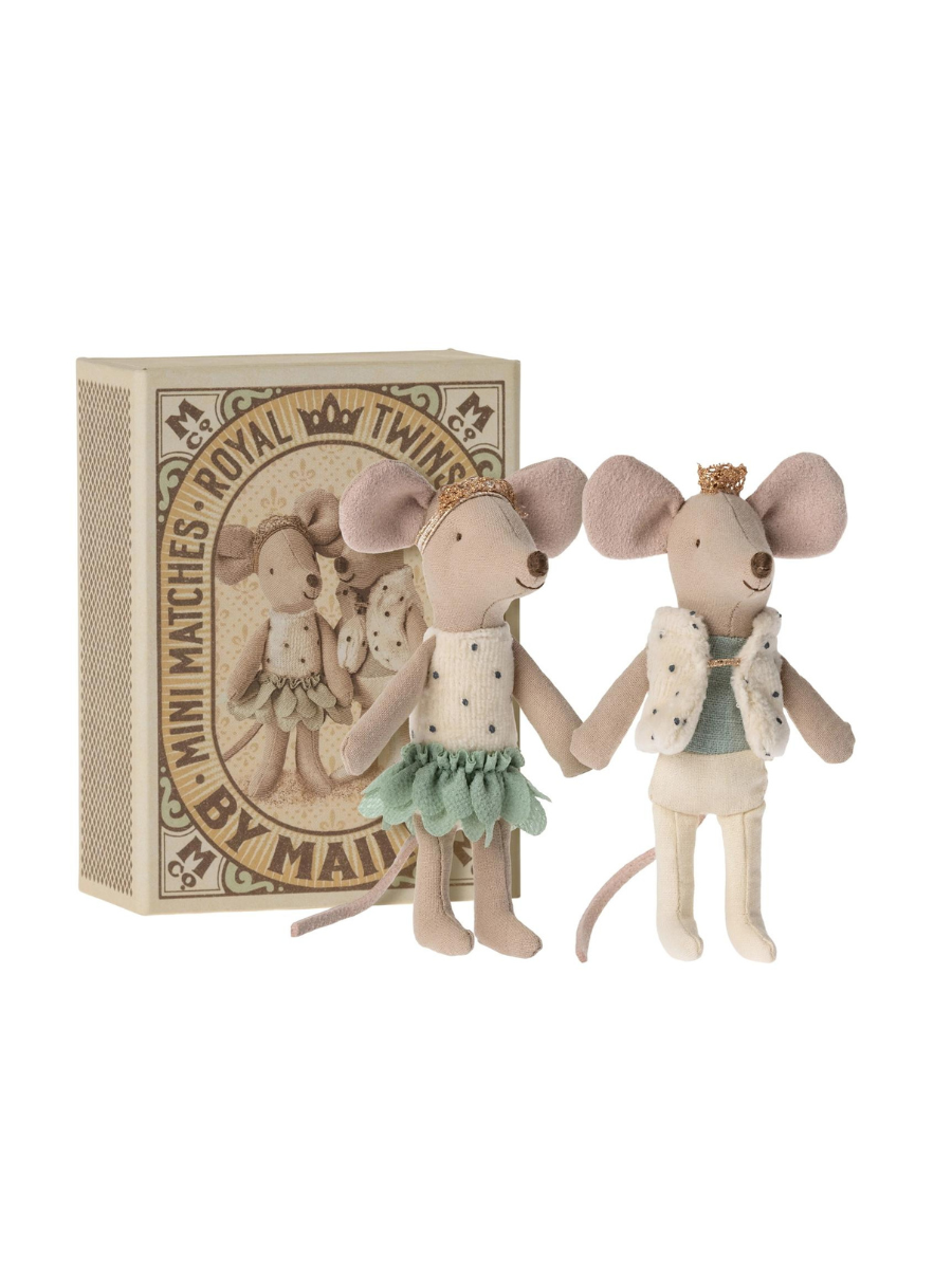 Royal Twins Mice In Box