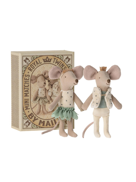 Royal Twins Mice In Box