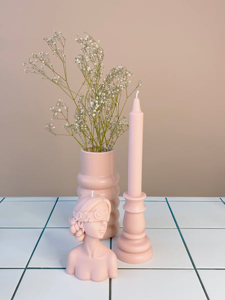Elegant Pillar Candle White 30cm