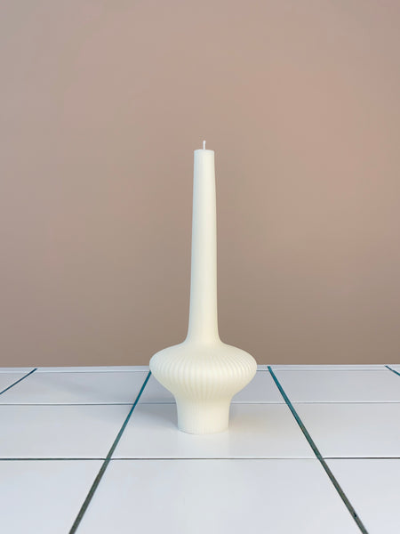 Genie Bottle Candle White
