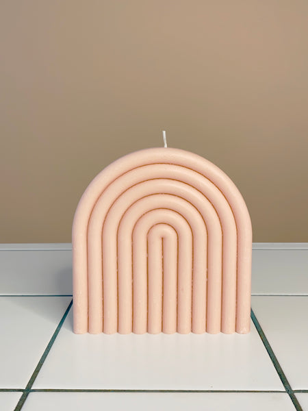 Arch Candle Pink