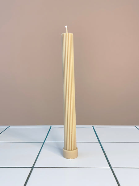 Skinny Pillar Beige